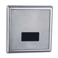 Brass Valve Infrared Inductive Concealed Wall Mount Sensor Urinal Flush Valve Square for Saving Water