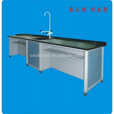 school brass laboratory workstation furniture with faucet